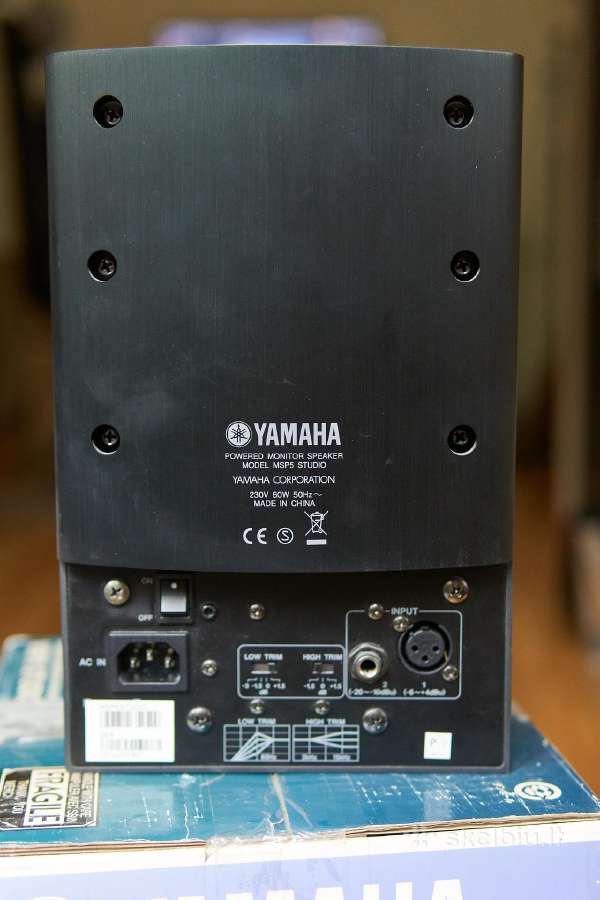 Yamaha Msp5 Studio – profesionalių studijinių moni - nuotraukos Nr. 3
