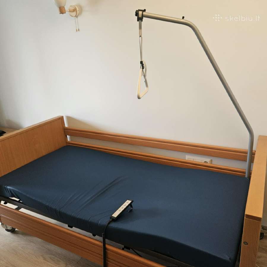 Funkcinė slaugos elektrinė lova Classic Plus - nuotraukos Nr. 4