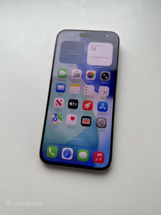 iPhone 15 Pro Max 1tb - nuotraukos Nr. 3