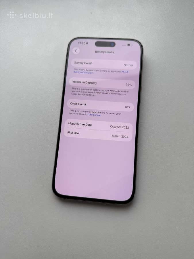iPhone 15 Pro Max 1tb - nuotraukos Nr. 4