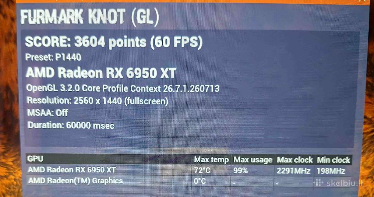 Asrock Amd Radeon Rx 6950 XT Phantom Gaming - nuotraukos Nr. 5