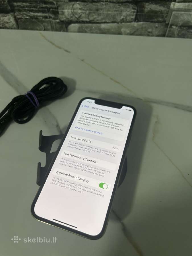 iPhone 12 Pro 256gb 79% Gold - nuotraukos Nr. 10