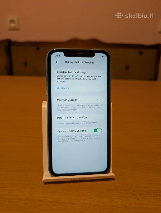 iPhone 11, 128gb, 100% battery - nuotraukos Nr. 8