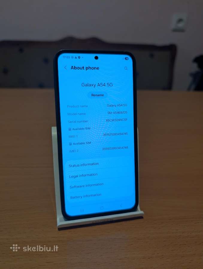 Samsung A54, 256gb, geros būklės - nuotraukos Nr. 7