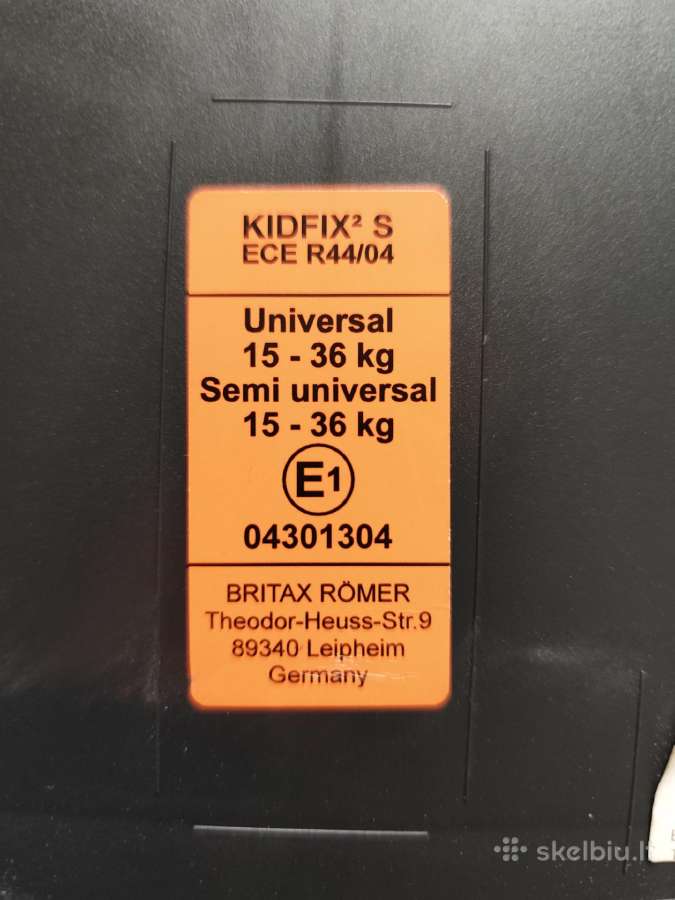 Britax Romer Kidfix2 S - nuotraukos Nr. 5