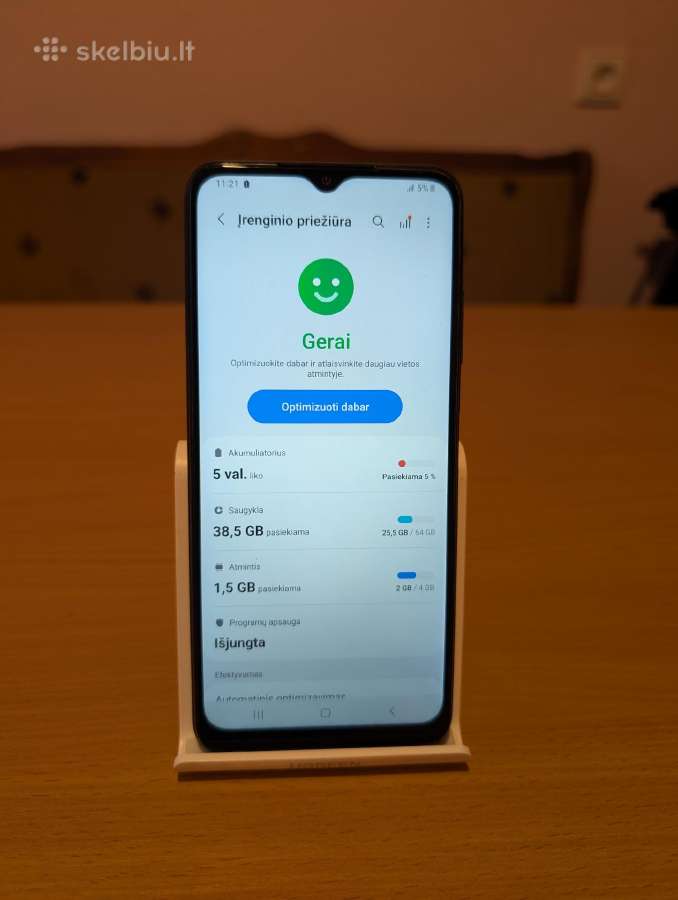 Samsung A22, geros būklės, juodas - nuotraukos Nr. 8