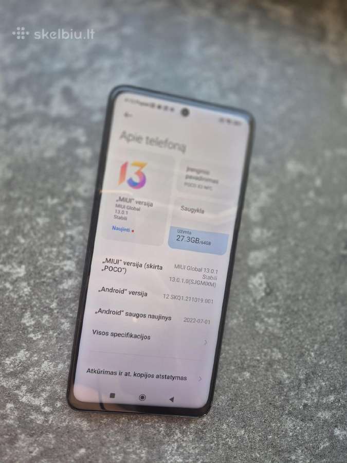 Xiaomi Poco X3 Nfc - nuotraukos Nr. 2