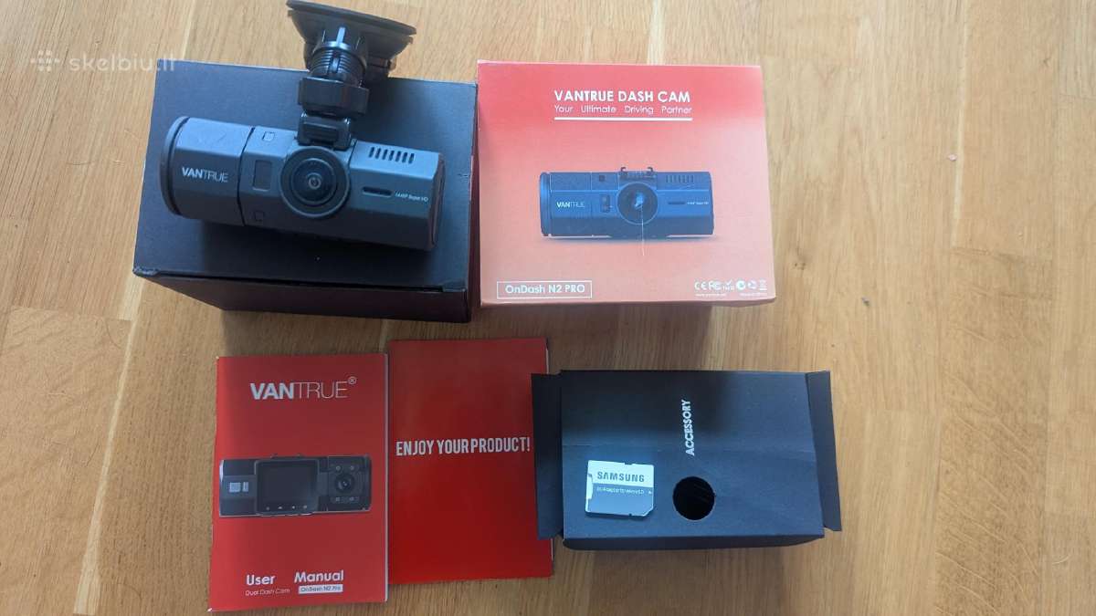 Automobilinis vaizd registratorius Vantrue N2 Pro - nuotraukos Nr. 4