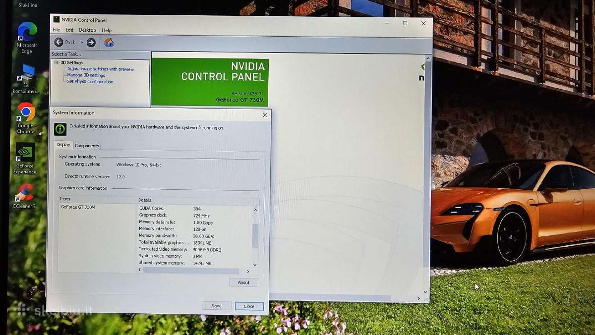 Acer V3-771g i7/28gb/260+1tb/17.3/nvidia - nuotraukos Nr. 8