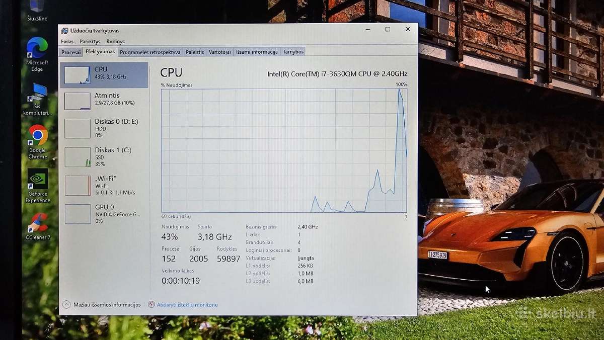 Acer V3-771g i7/28gb/260+1tb/17.3/nvidia - nuotraukos Nr. 10
