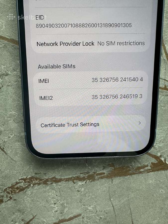 iPhone 14 128gb 100% - nuotraukos Nr. 9