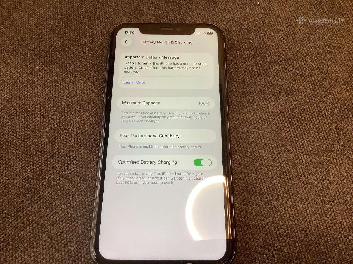 iPhone 11 128gb Dual Sim / 2 fizinės Sim kortelės - nuotraukos Nr. 7