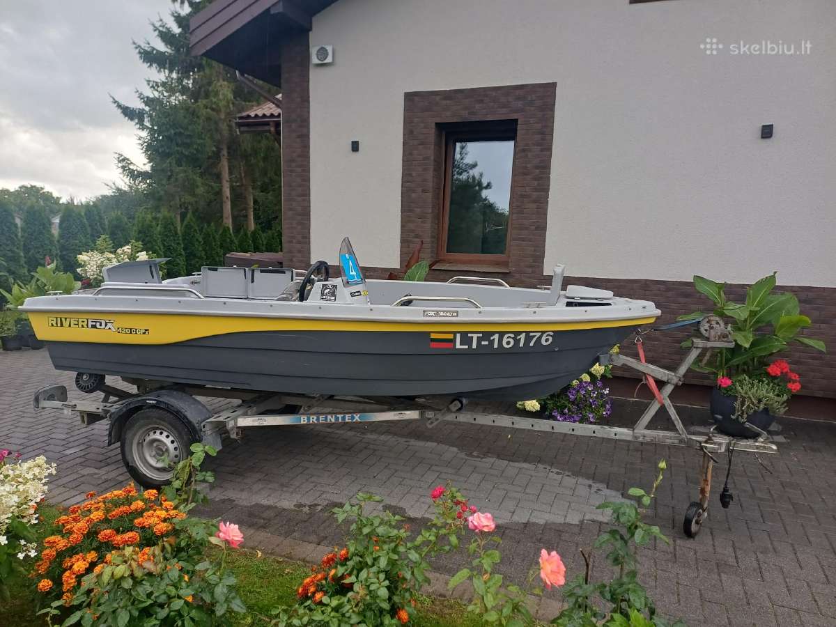 Riverfox 420 Gpx + priekaba brentex 750kg - nuotraukos Nr. 8