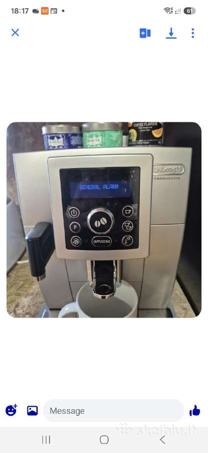 Delonghi cappuccino - nuotraukos Nr. 6