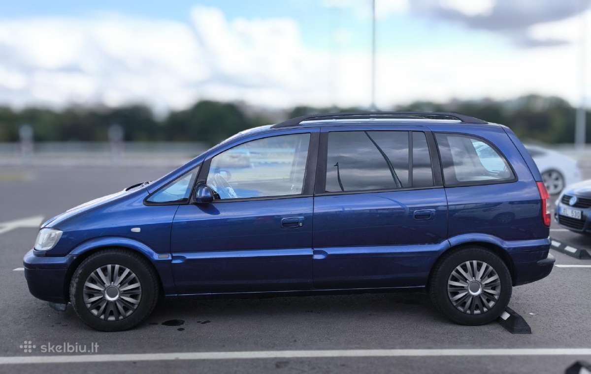 Opel Zafira A - nuotraukos Nr. 4