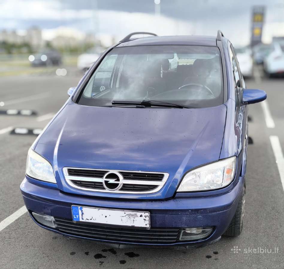 Opel Zafira A - nuotraukos Nr. 6