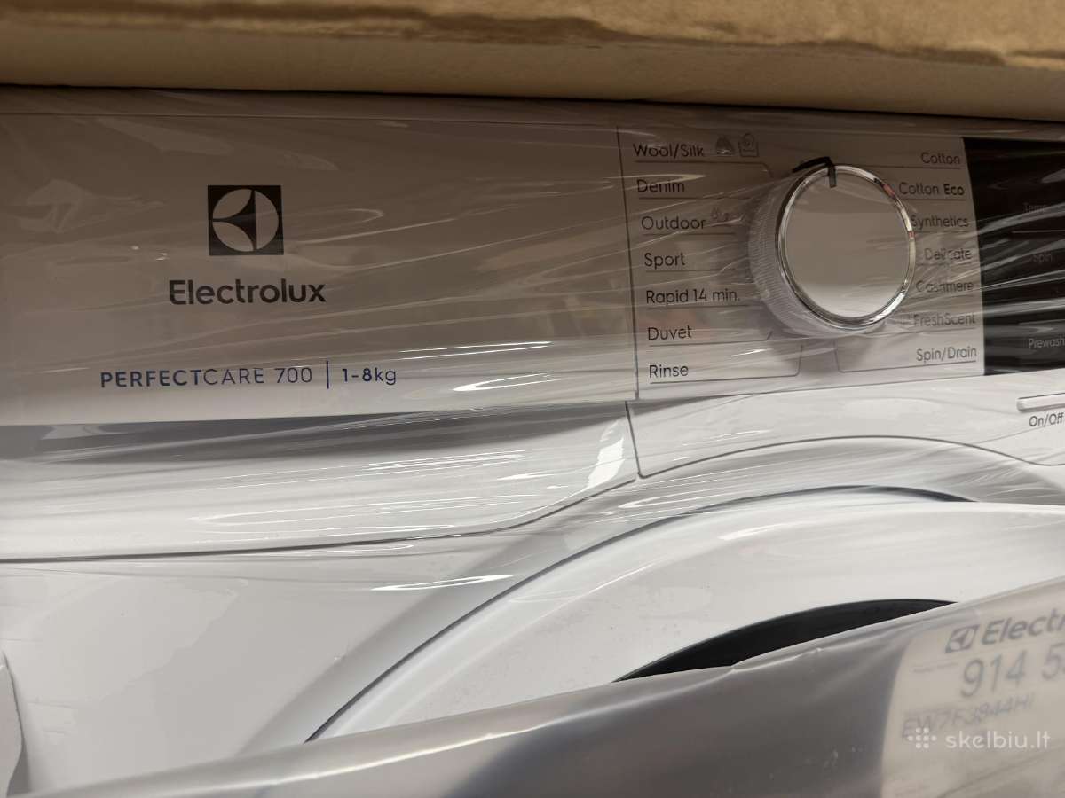 Naujos Electrolux 7 serijos 8kg skalbimo mašinos - nuotraukos Nr. 4