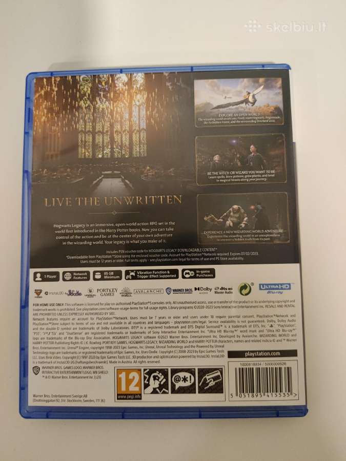 Hogwarts legacy ps5 - nuotraukos Nr. 2