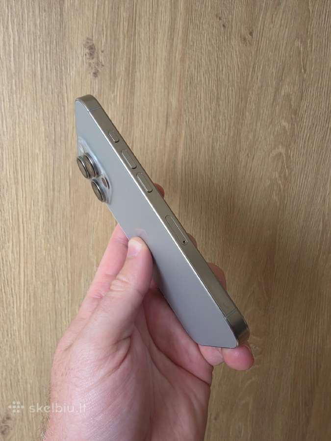 Apple iPhone 16 Pro, 128gb Natural Titanium - nuotraukos Nr. 4