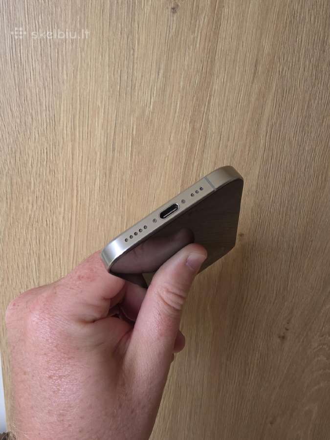 Apple iPhone 16 Pro, 128gb Natural Titanium - nuotraukos Nr. 5