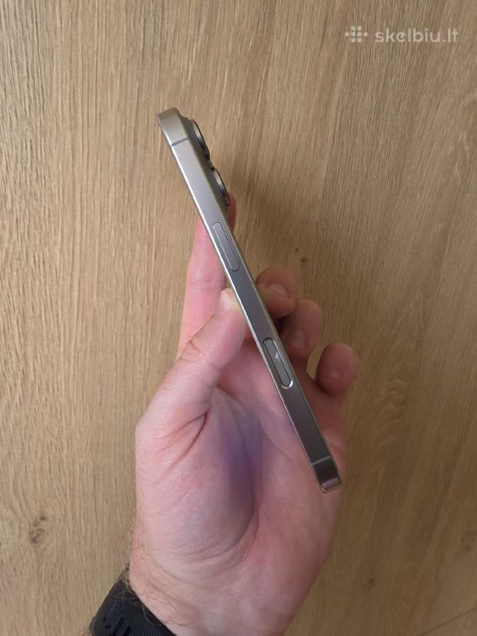 Apple iPhone 16 Pro, 128gb Natural Titanium - nuotraukos Nr. 6