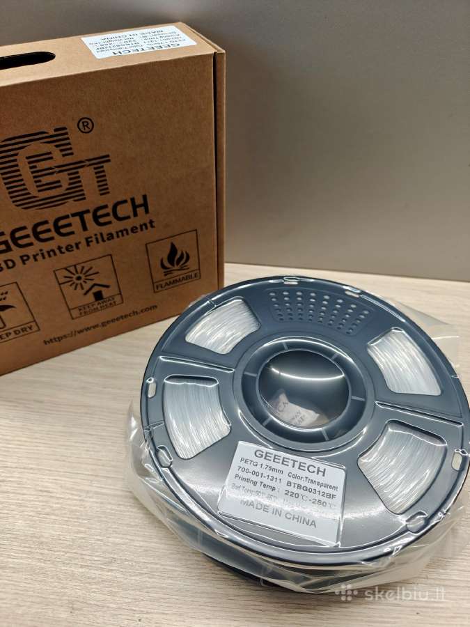1.1kg Jayo Geetech Petg 3D spausdinimo plastikas - nuotraukos Nr. 2