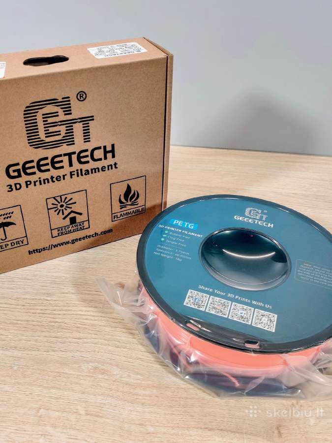 1.1kg Jayo Geetech Petg 3D spausdinimo plastikas - nuotraukos Nr. 4
