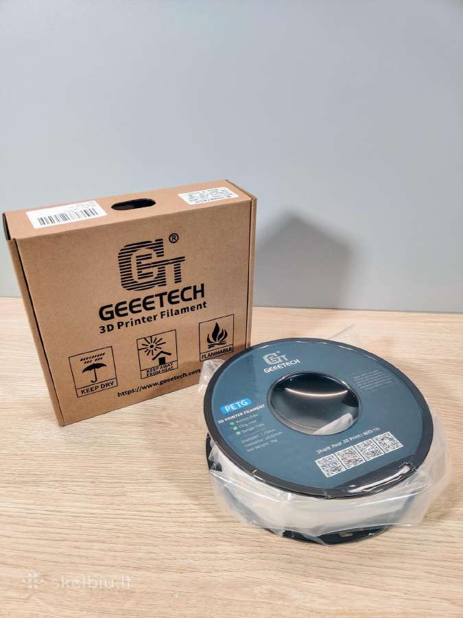 1.1kg Jayo Geetech Petg 3D spausdinimo plastikas - nuotraukos Nr. 16