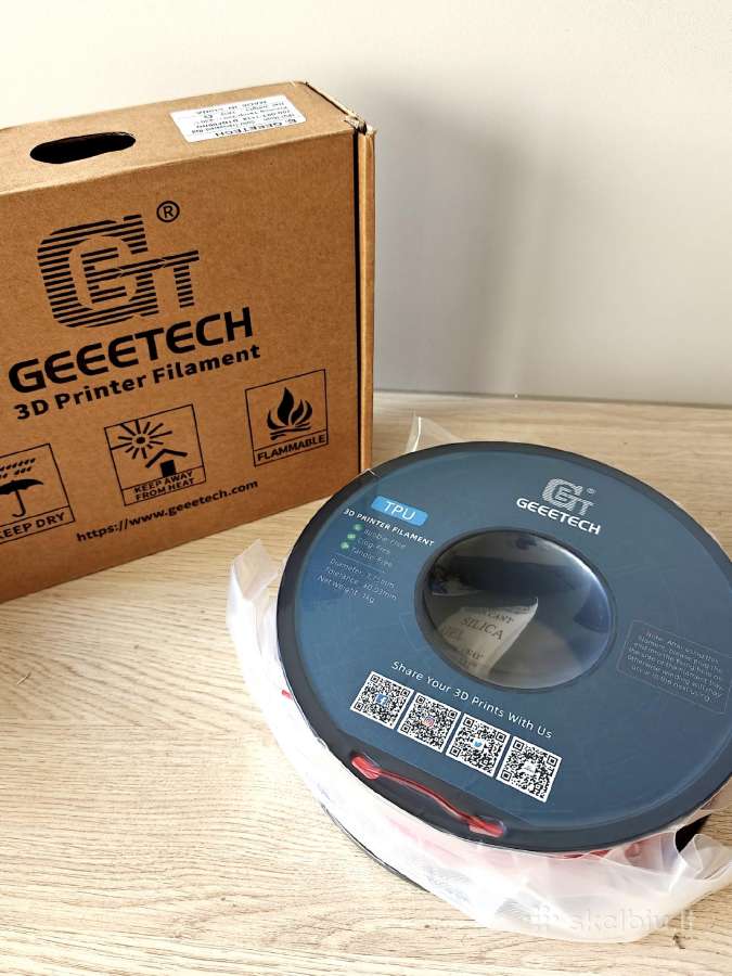 1.1kg Jayo Geetech Petg 3D spausdinimo plastikas - nuotraukos Nr. 20