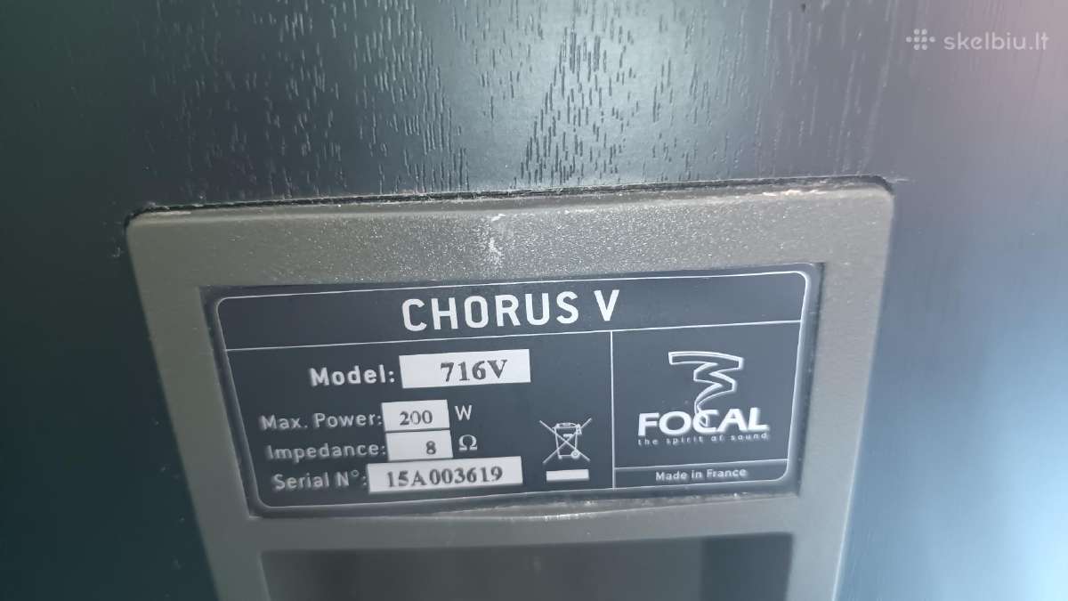 Kolonėlės focal, Advent 4, Resyveris Akai, Dual - nuotraukos Nr. 2