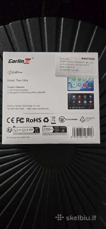Carlinkit Tbox Ultra 3 belaidis adapteris - nuotraukos Nr. 4