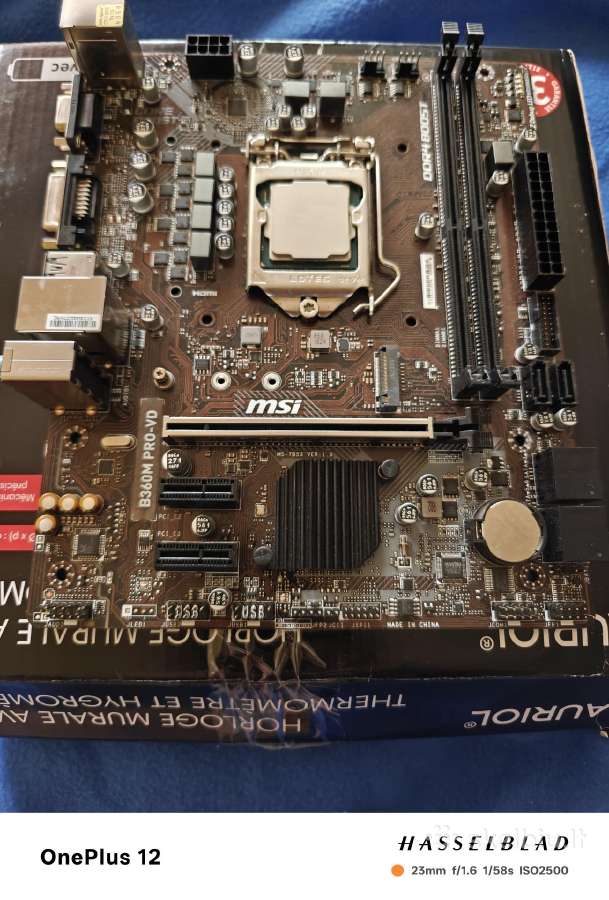 Msi B360m Pro-vd + Intel Core i3-8350k - nuotraukos Nr. 2