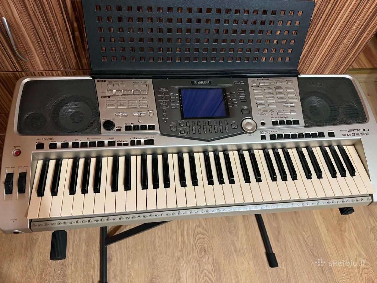 Sintezatorius Yamaha Psr2000 - nuotraukos Nr. 2