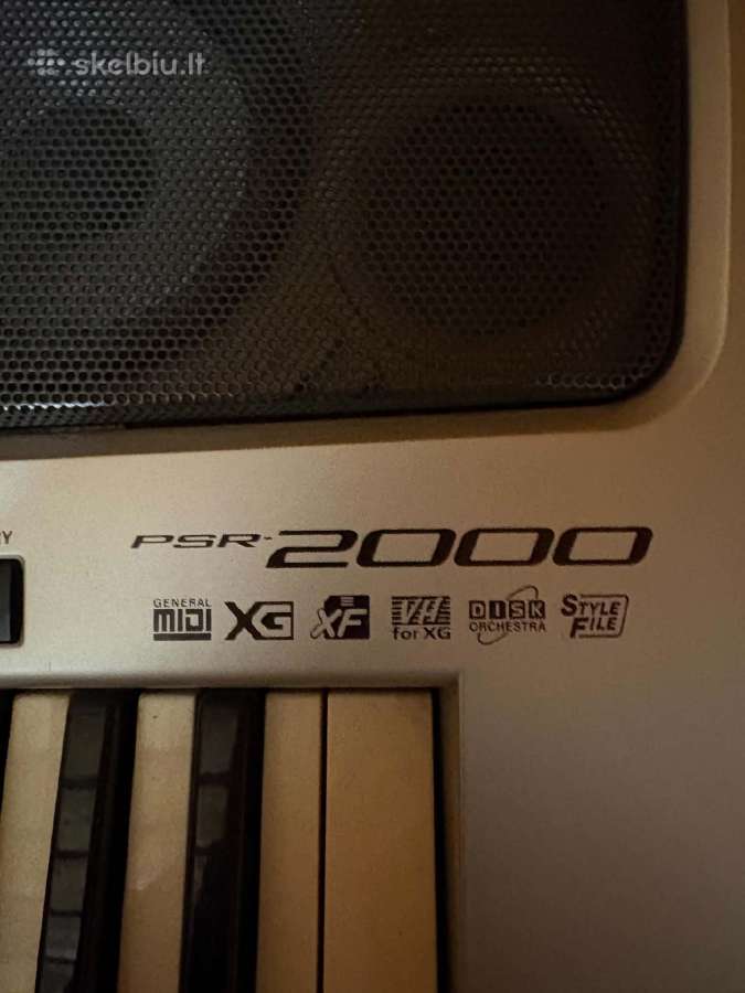 Sintezatorius Yamaha Psr2000 - nuotraukos Nr. 4
