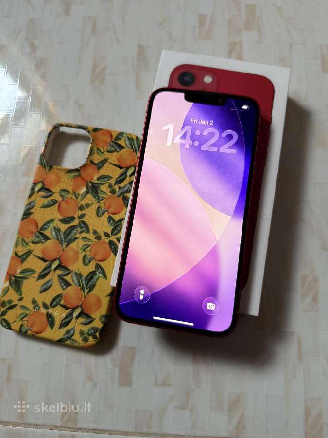 iPhone 13 128gb Red - nuotraukos Nr. 2