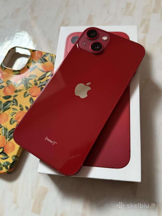 iPhone 13 128gb Red - nuotraukos Nr. 8