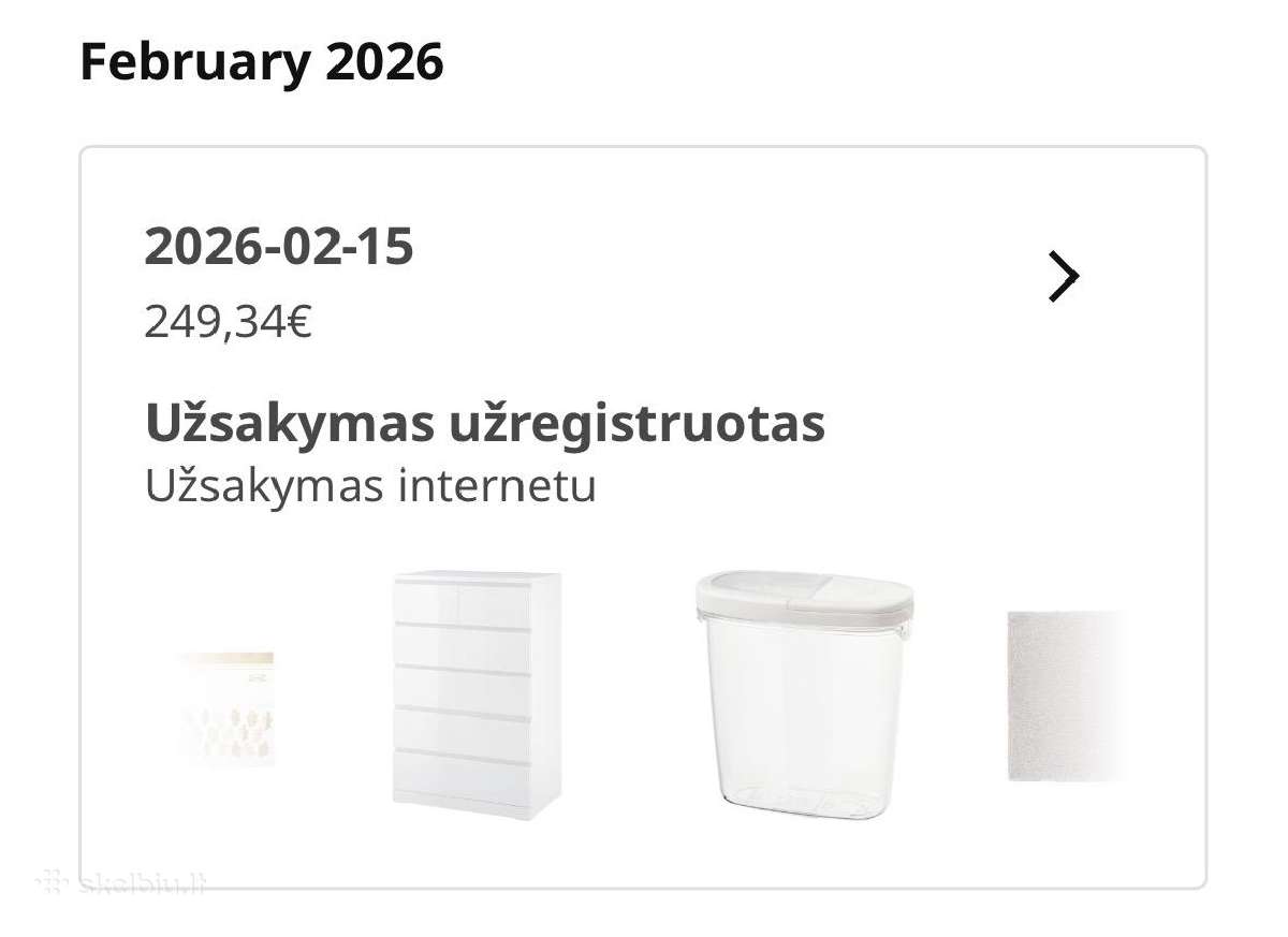 Ikea malm komoda 6 stalčių - nuotraukos Nr. 3