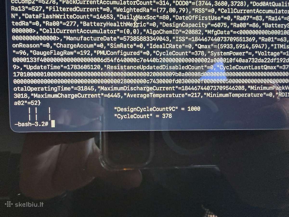 MacBook Pro M2 16gb - nuotraukos Nr. 3