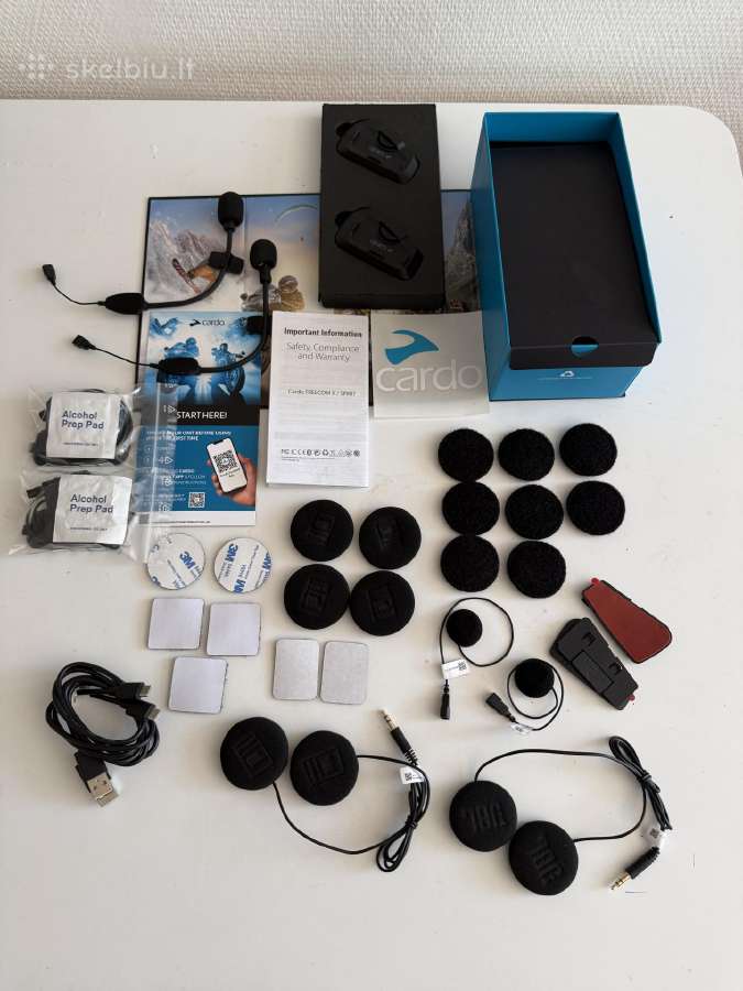 Pasikalbėjimo įranga Cardo Freecom 2x Duo / Jbl - nuotraukos Nr. 3