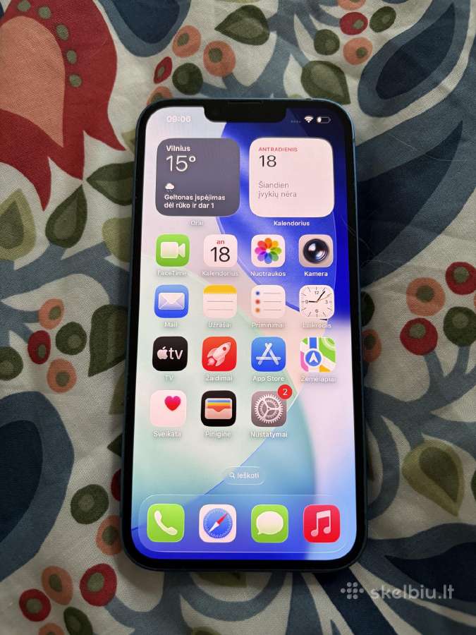 iPhone 13 128gb - nuotraukos Nr. 3