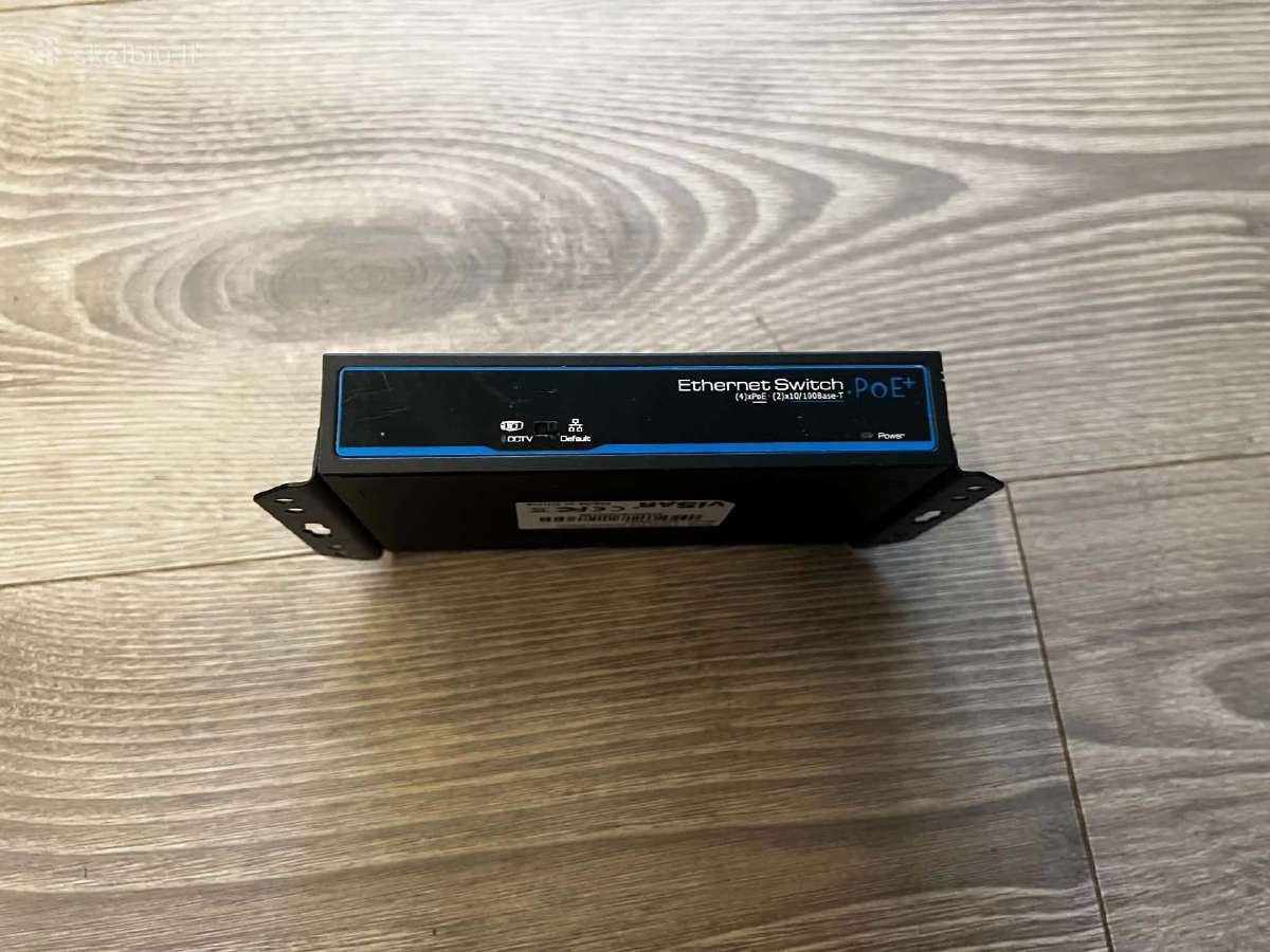 Visar 4-port Poe+ Ethernet Switch (Vss 04poe2) - nuotraukos Nr. 2