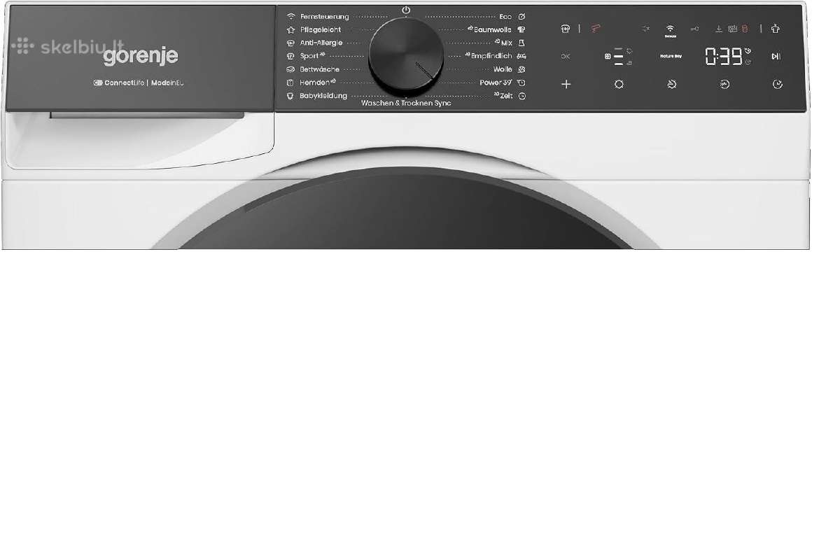 Gorenje 9 kg šilumos siurblio džiovyklės, inverter - nuotraukos Nr. 3