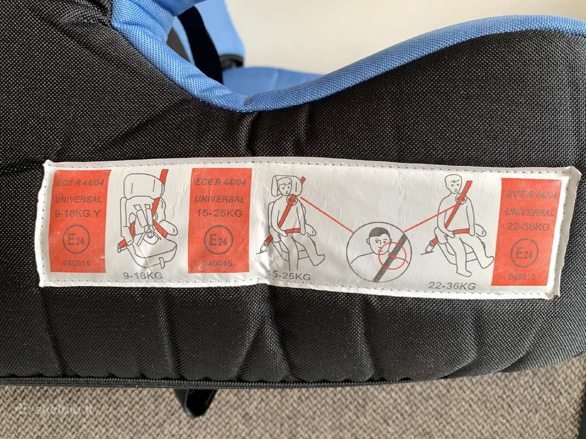 (9-36 kg) Car seat + Booster, Babygo Gosafe 340-2 - nuotraukos Nr. 5