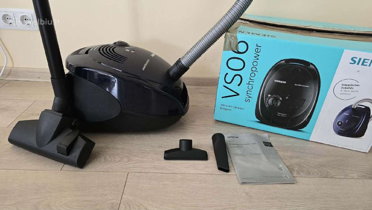 Siemens Vs06a111 600 W, 4l klasikinis siurblys - nuotraukos Nr. 7