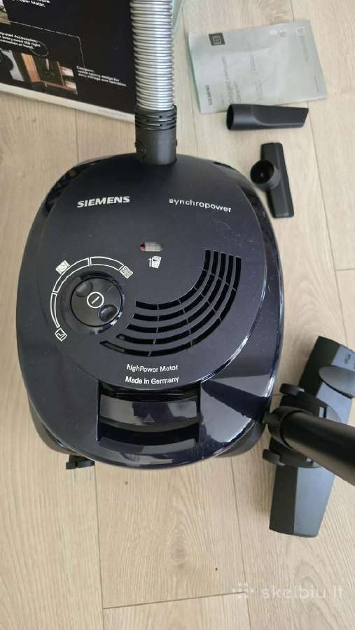 Siemens Vs06a111 600 W, 4l klasikinis siurblys - nuotraukos Nr. 8