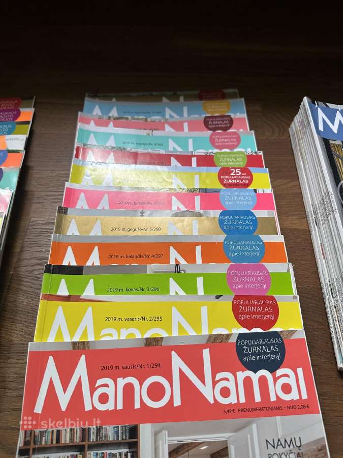 Žurnalo Mano namai kolekcija - nuotraukos Nr. 2