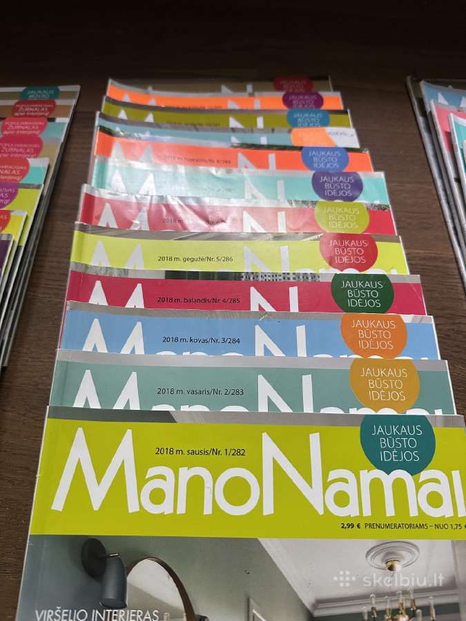 Žurnalo Mano namai kolekcija - nuotraukos Nr. 3