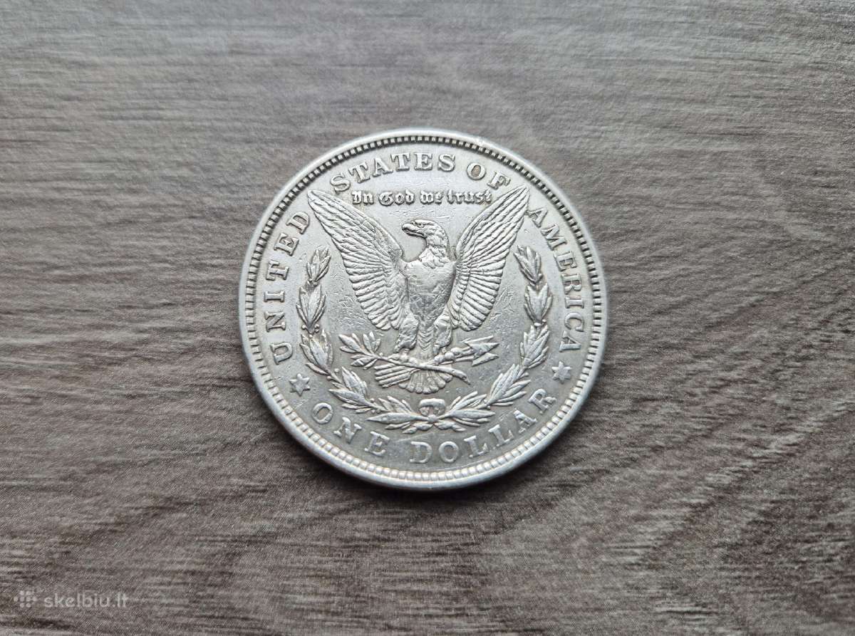 JAV doleris 1901. Kaina 70 Eur. - nuotraukos Nr. 11