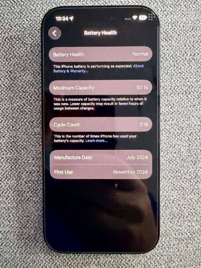 iPhone 16 Pro 256gb - nuotraukos Nr. 7