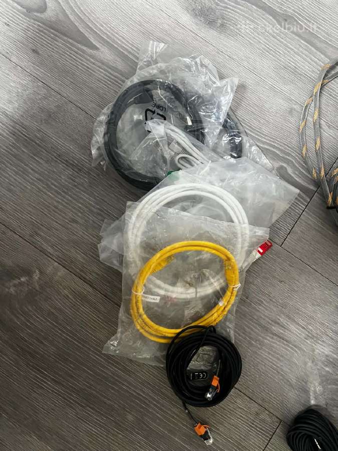 Įvairių laidų rinkinys (Ethernet, Hdmi, Aux, Dp - nuotraukos Nr. 3